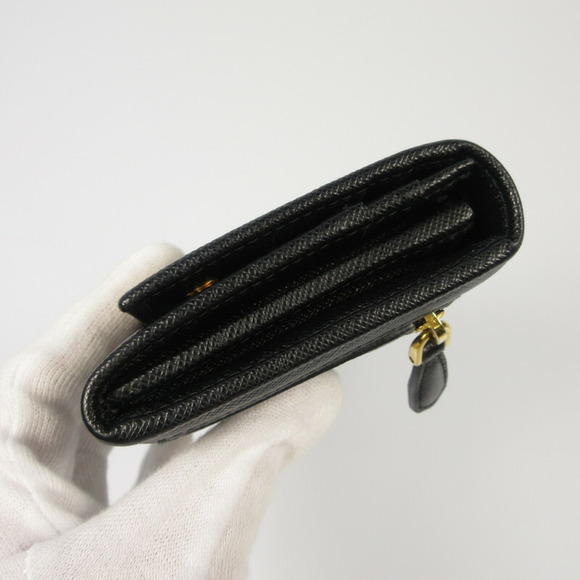 Prada Saffiano Triangle Long Wallet - Picture 4 of 13